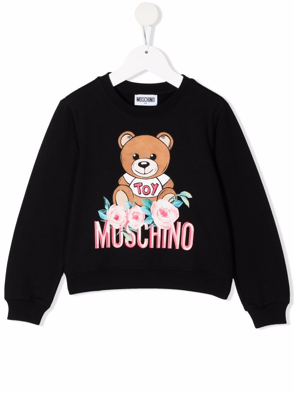 фото Moschino kids толстовка с логотипом