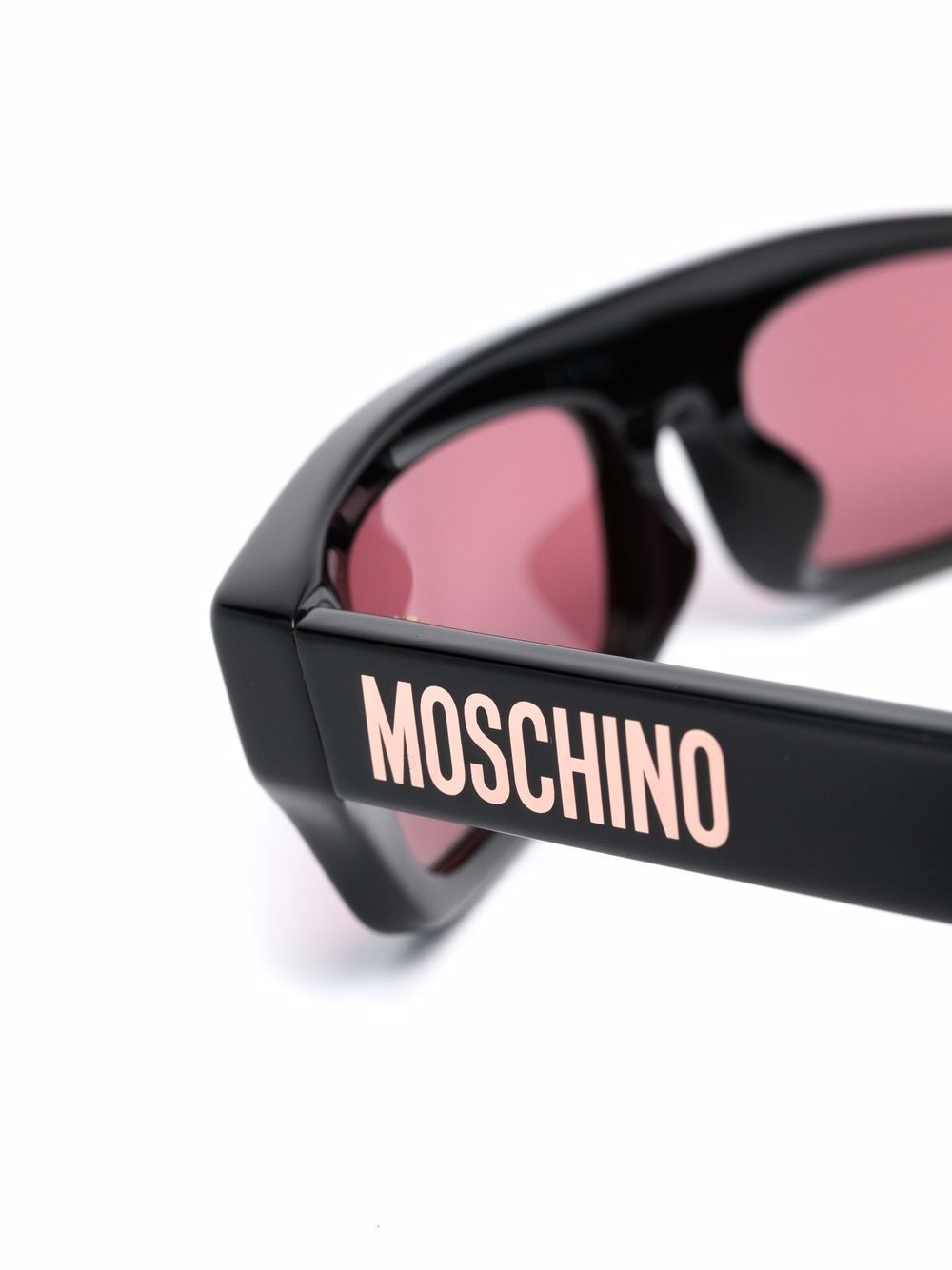 фото Moschino eyewear солнцезащитные очки в прямоугольной оправе