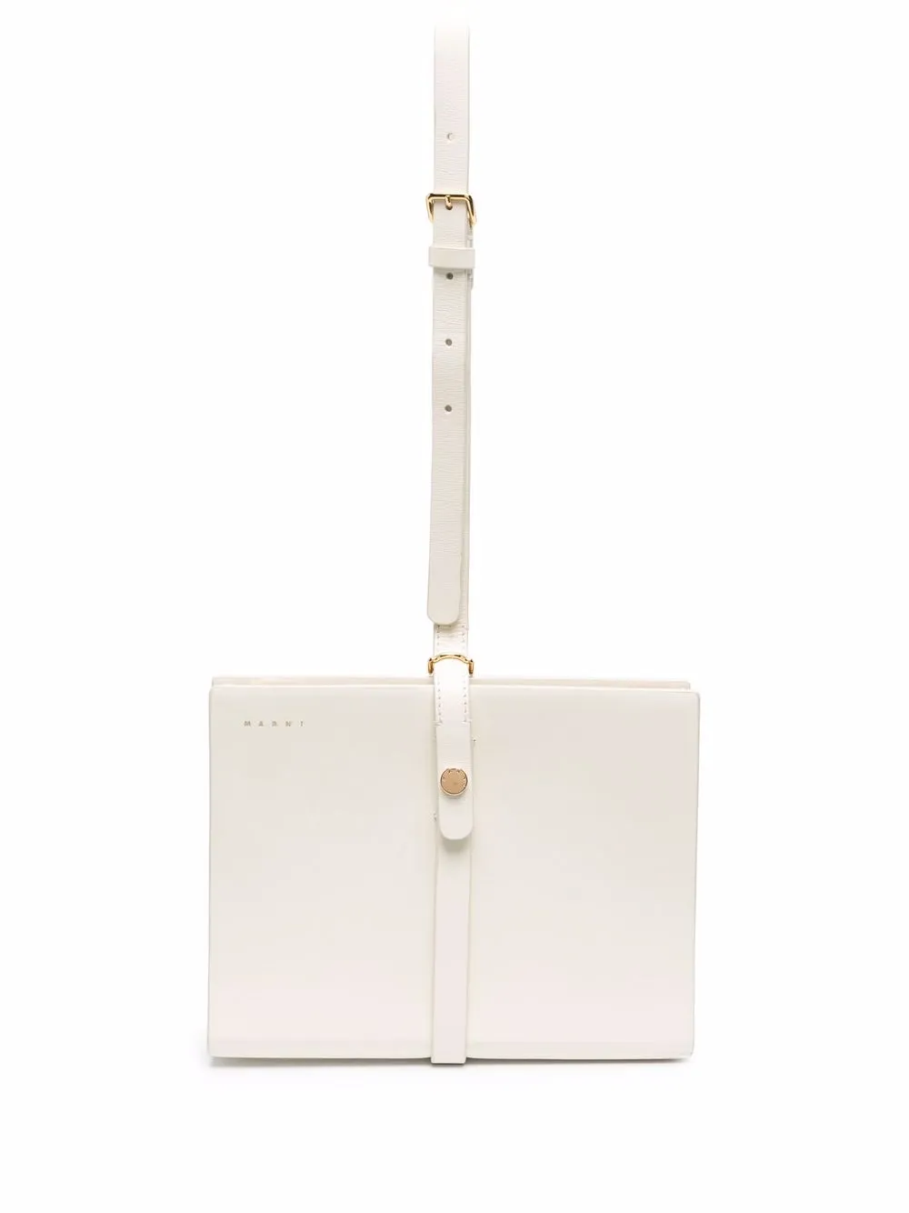 

Marni bolsa de mano con asa - Blanco