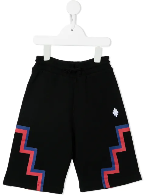 Marcelo Burlon County Of Milan Kids Bermuda esportiva com estampa de cruz