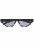 Mykita curved-frame sunglasses - Black