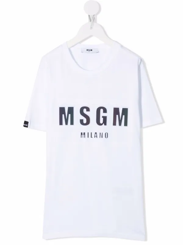 msgm キッズ12歳Tシャツ　新品タグ付き　専用 MSGM Kids ロゴ Tシャツ 通販 - FARFETCH