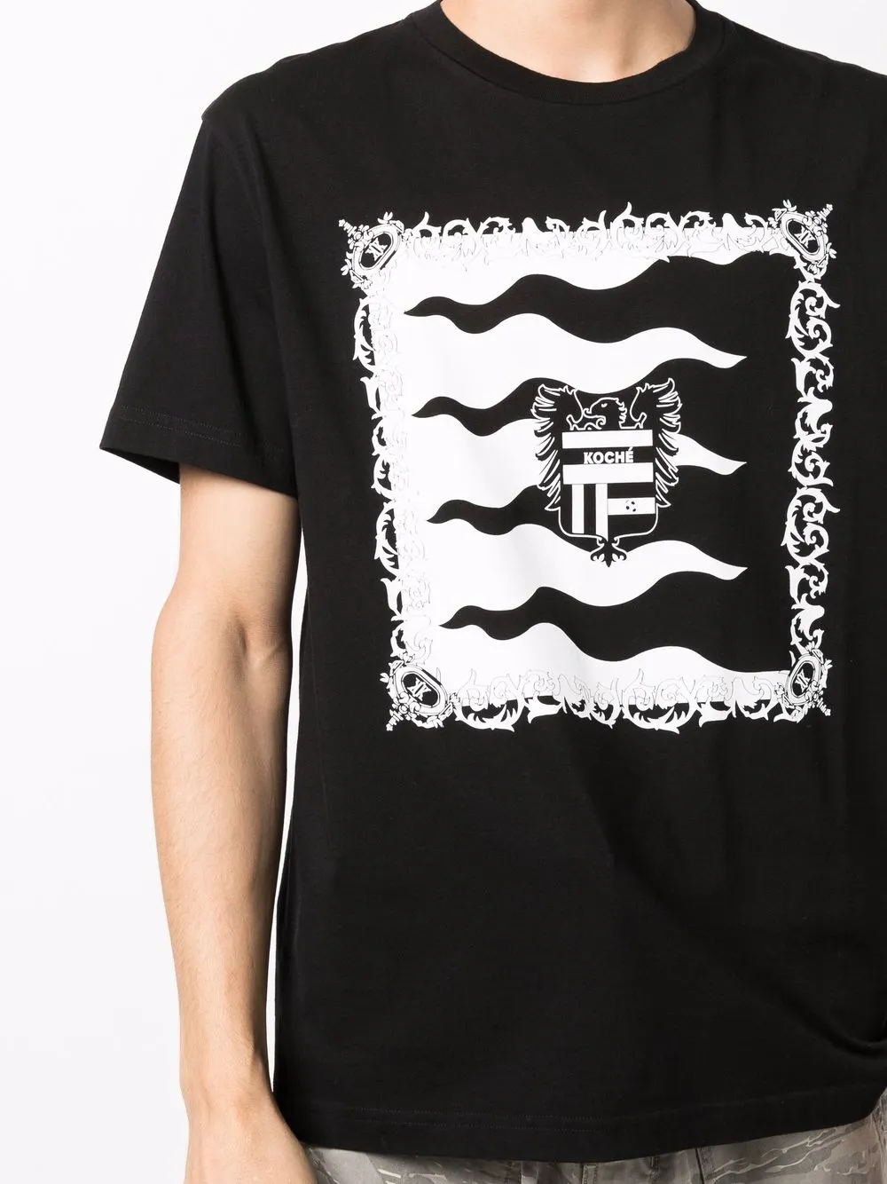 фото Koché футболка с логотипом