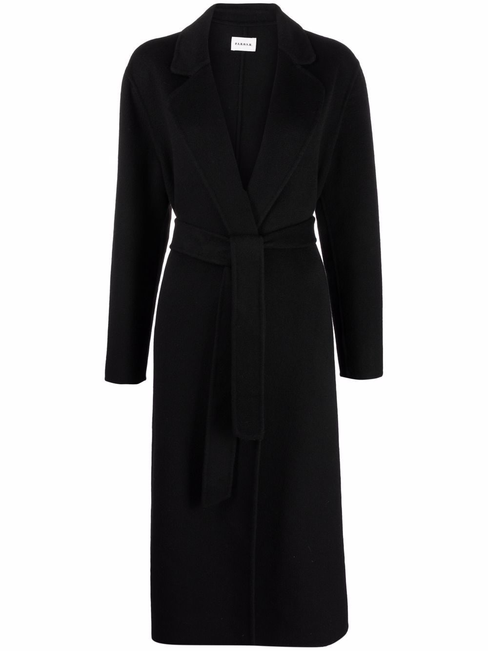 P.A.R.O.S.H. Belted Wool Coat - Farfetch