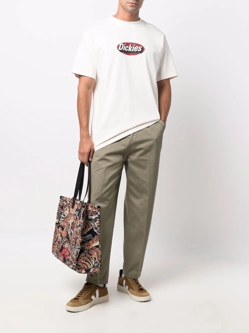 Image 2 of Closed pressed crease trousers