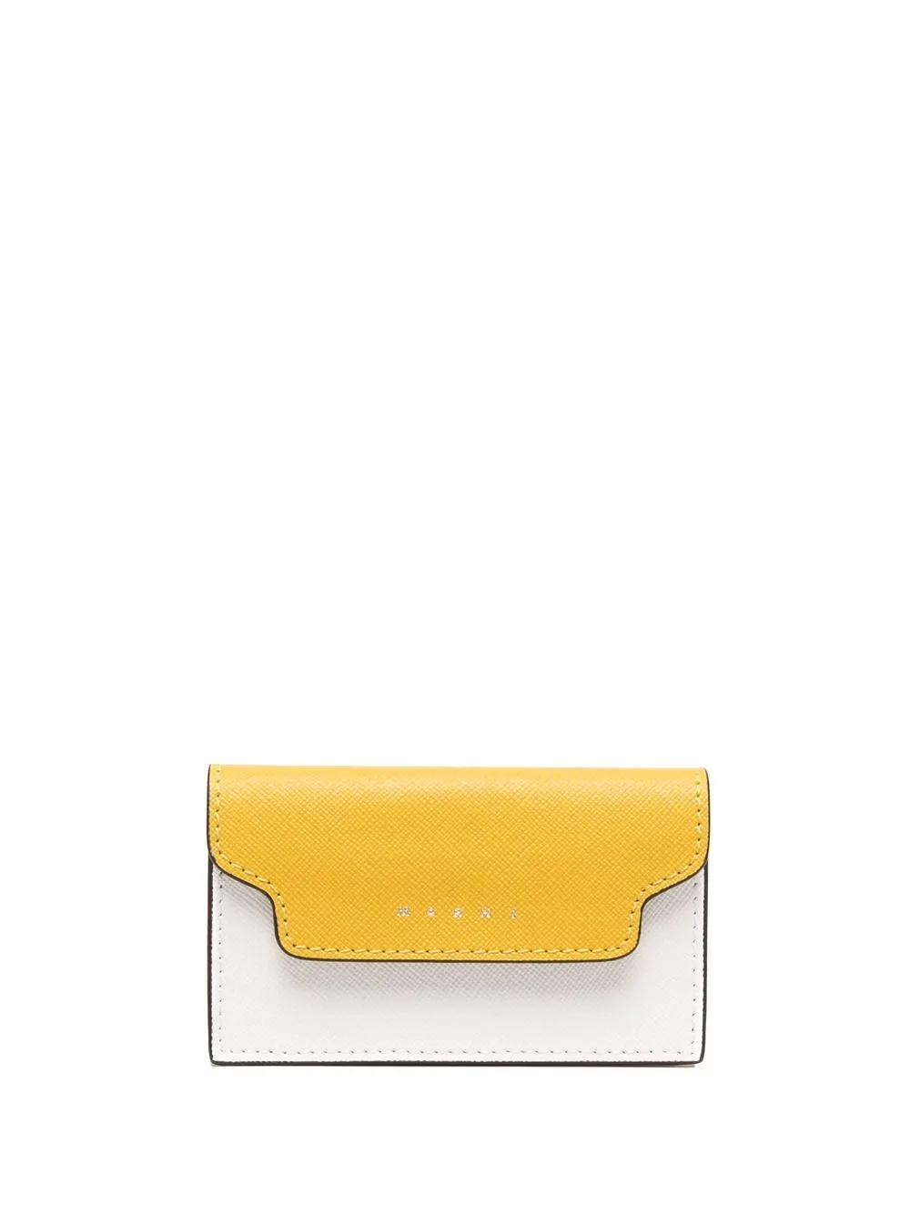 

Marni cartera con diseño color block - Blanco