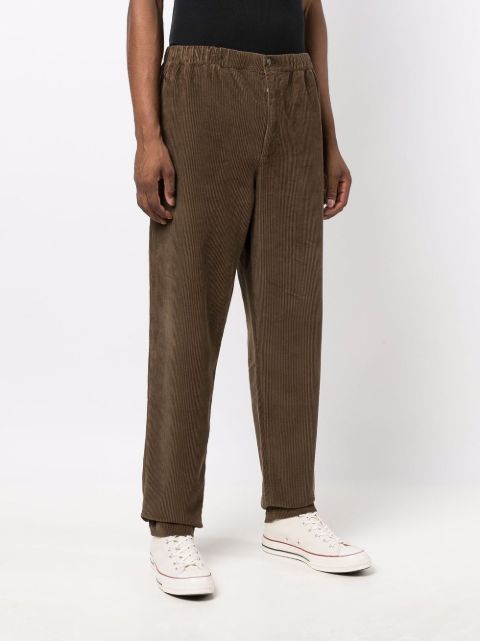 corduroy track pants