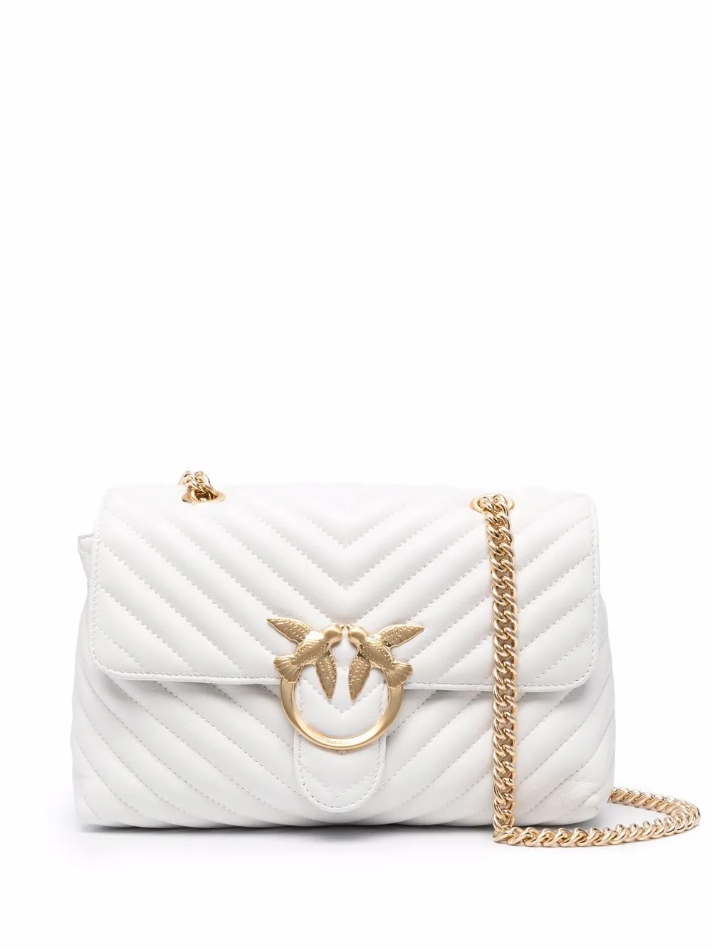 фото Pinko стеганая сумка-сэтчел с логотипом