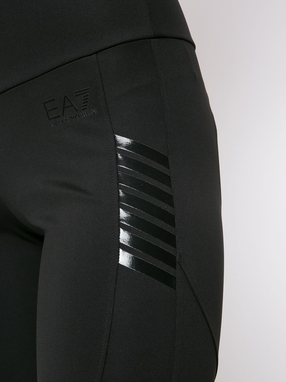 Ea7 Emporio Armani Side Stripe Detail Leggings - Farfetch