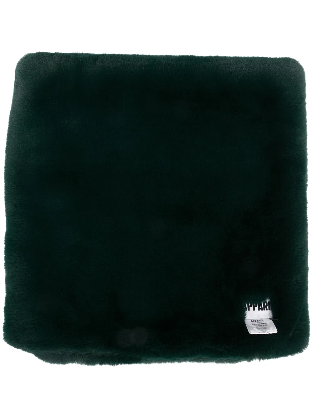 

Apparis Brenn faux fur pillowcase - Green