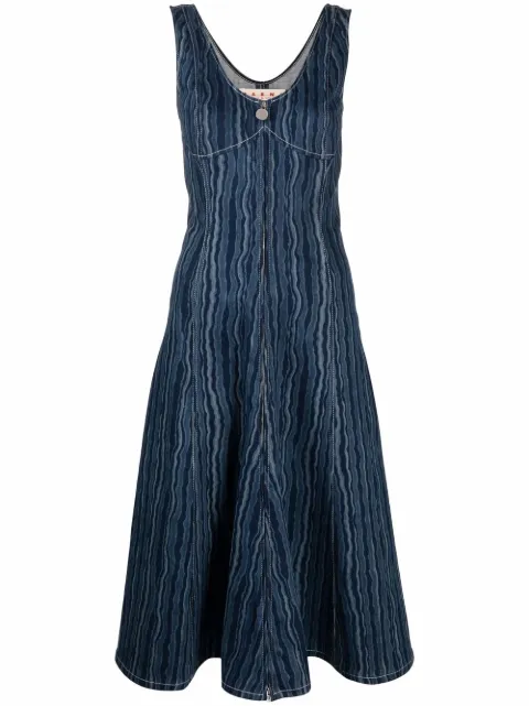 Marni vestido de mezclilla sin mangas