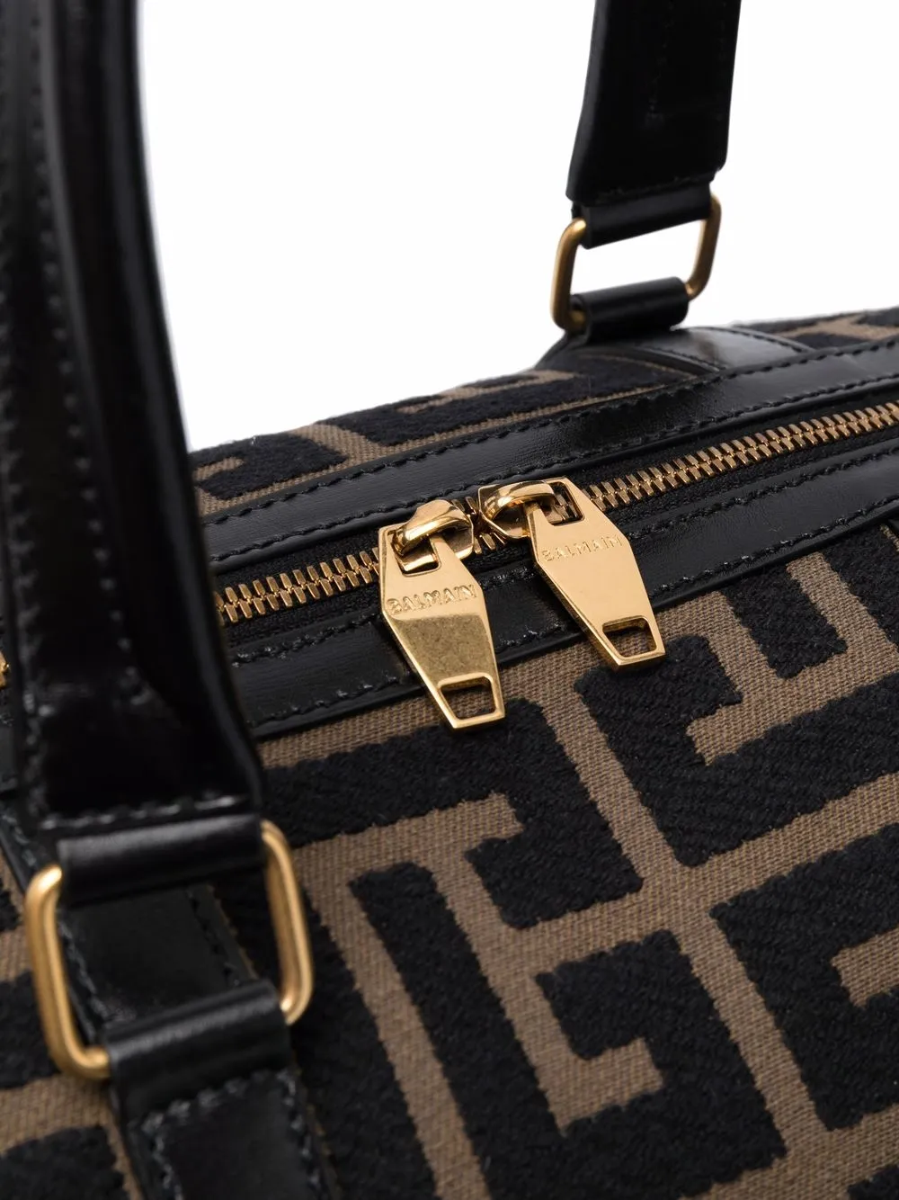 фото Balmain дорожная сумка с монограммой