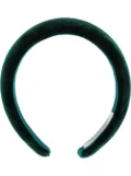 Jennifer Behr Tori velvet headband - Blue