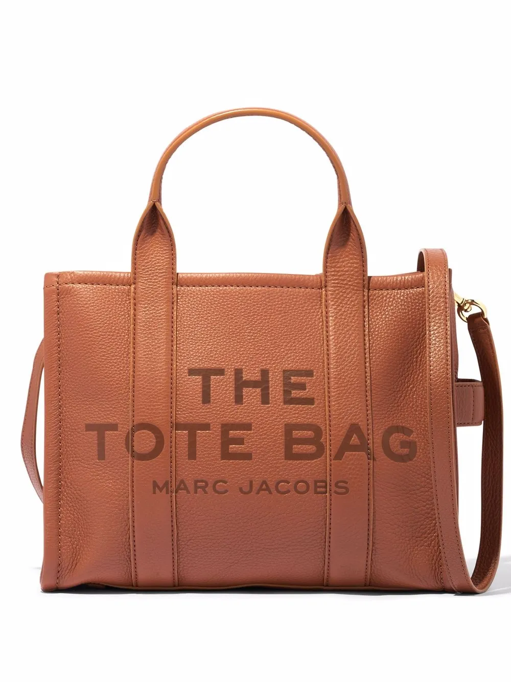 Marc Jacobs Brown 'The Small Leather Tote Bag' Tote