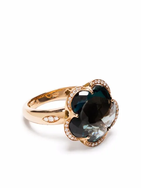 Pasquale Bruni 18kt rose gold Bon Ton topaz and diamond ring