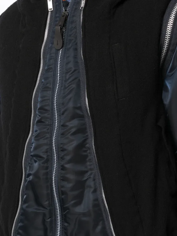 Undercover ジップ パデッドコート - Farfetch