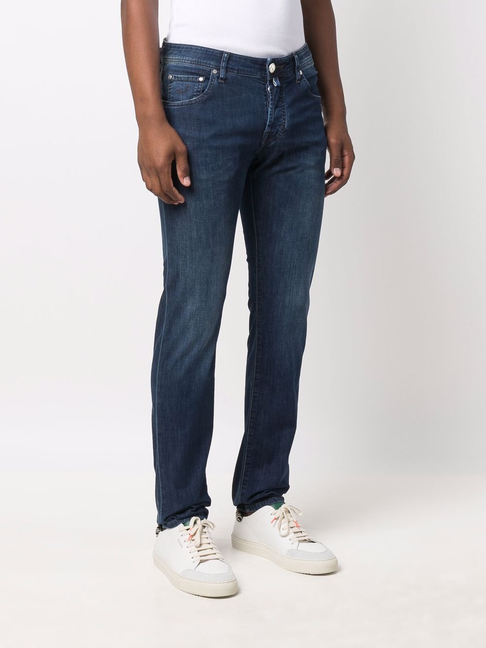 SLIM-CUT DENIM JEANS