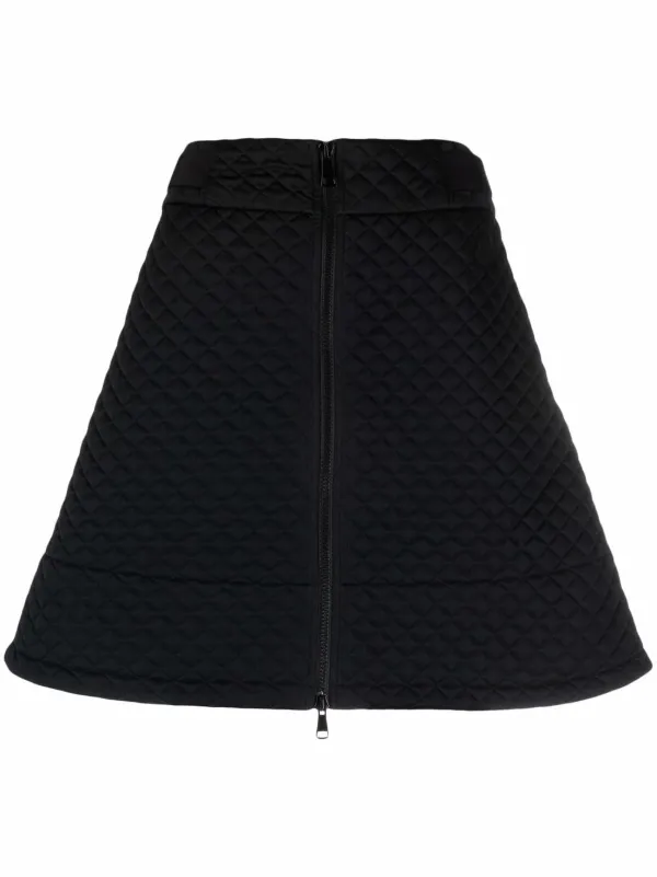 long quilted skirt