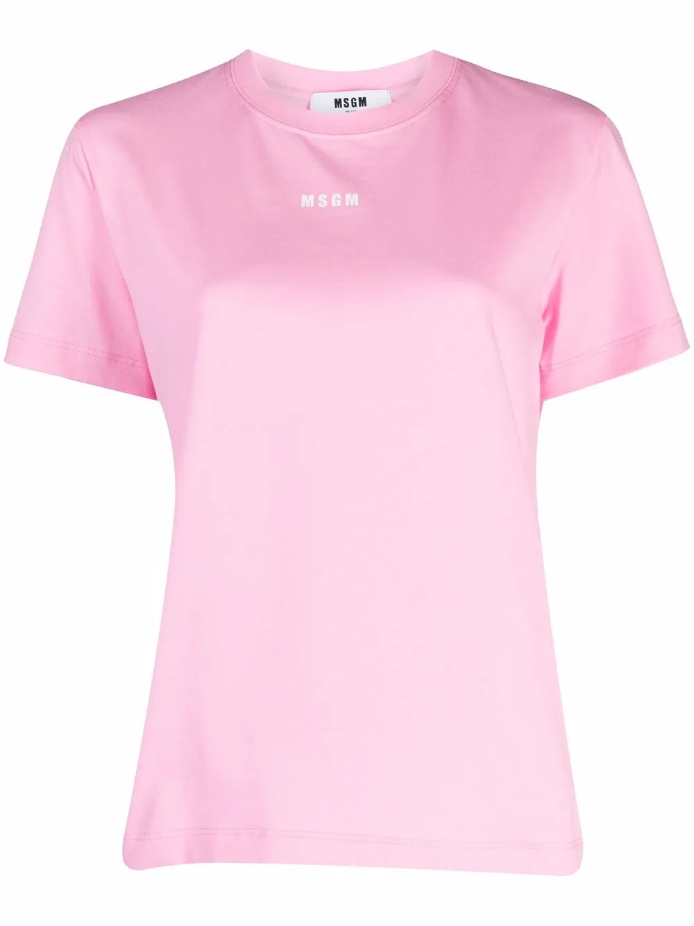 

MSGM playera con logo estampado - Rosado