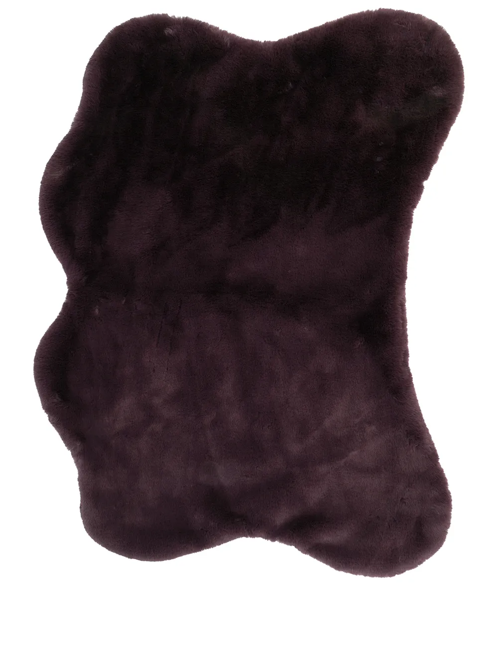 

Apparis Kai recycled faux-fur blanket - TOBACCO