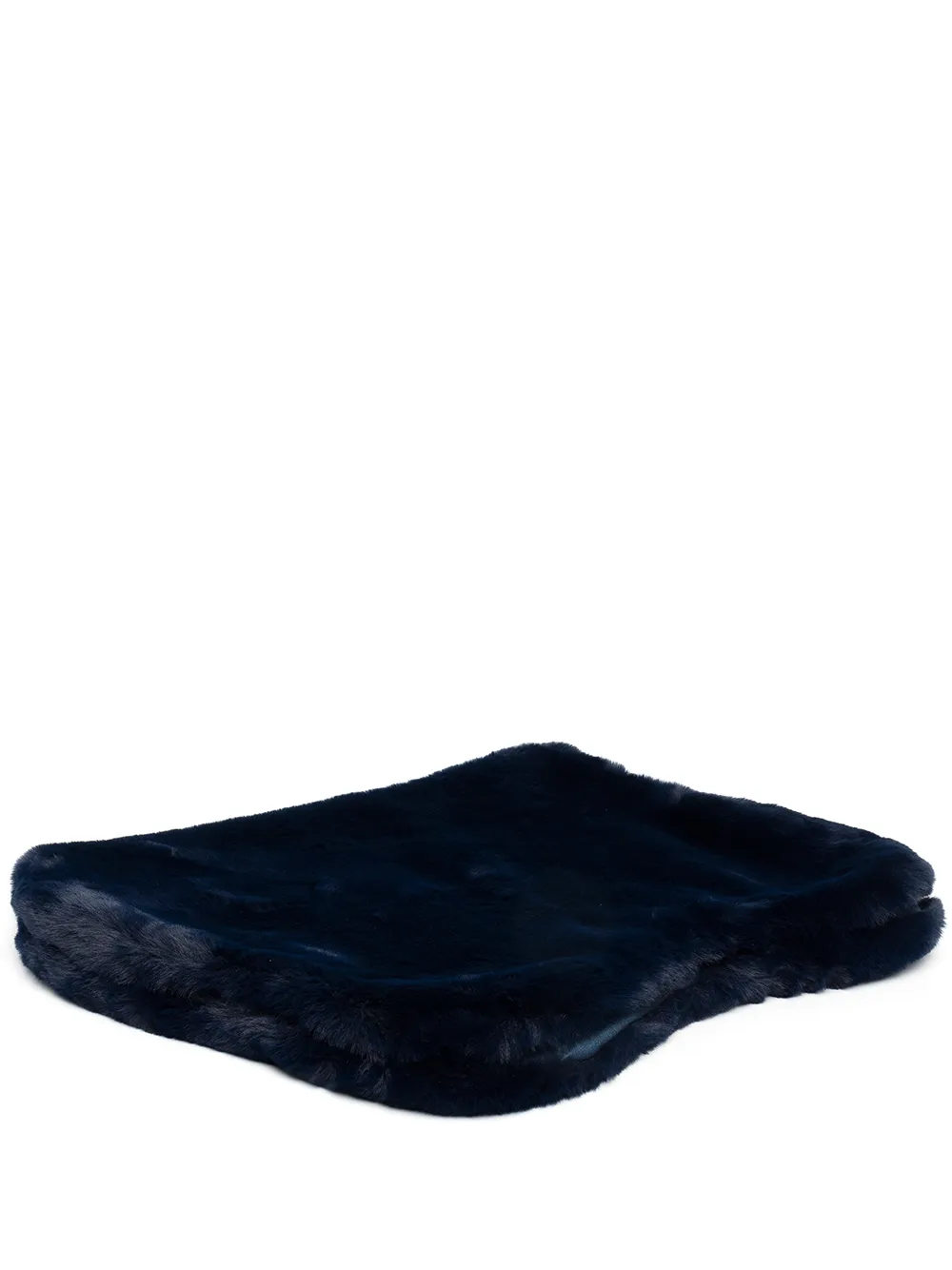 

Apparis Kai faux-fur rug - Black