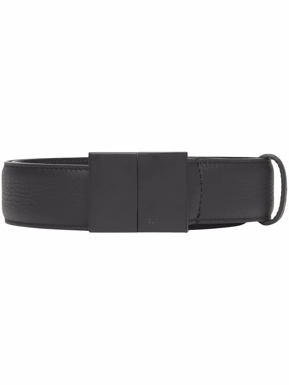 

Burberry cinturón de cuero granulado - Negro