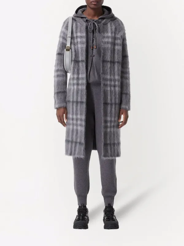 burberry check coat