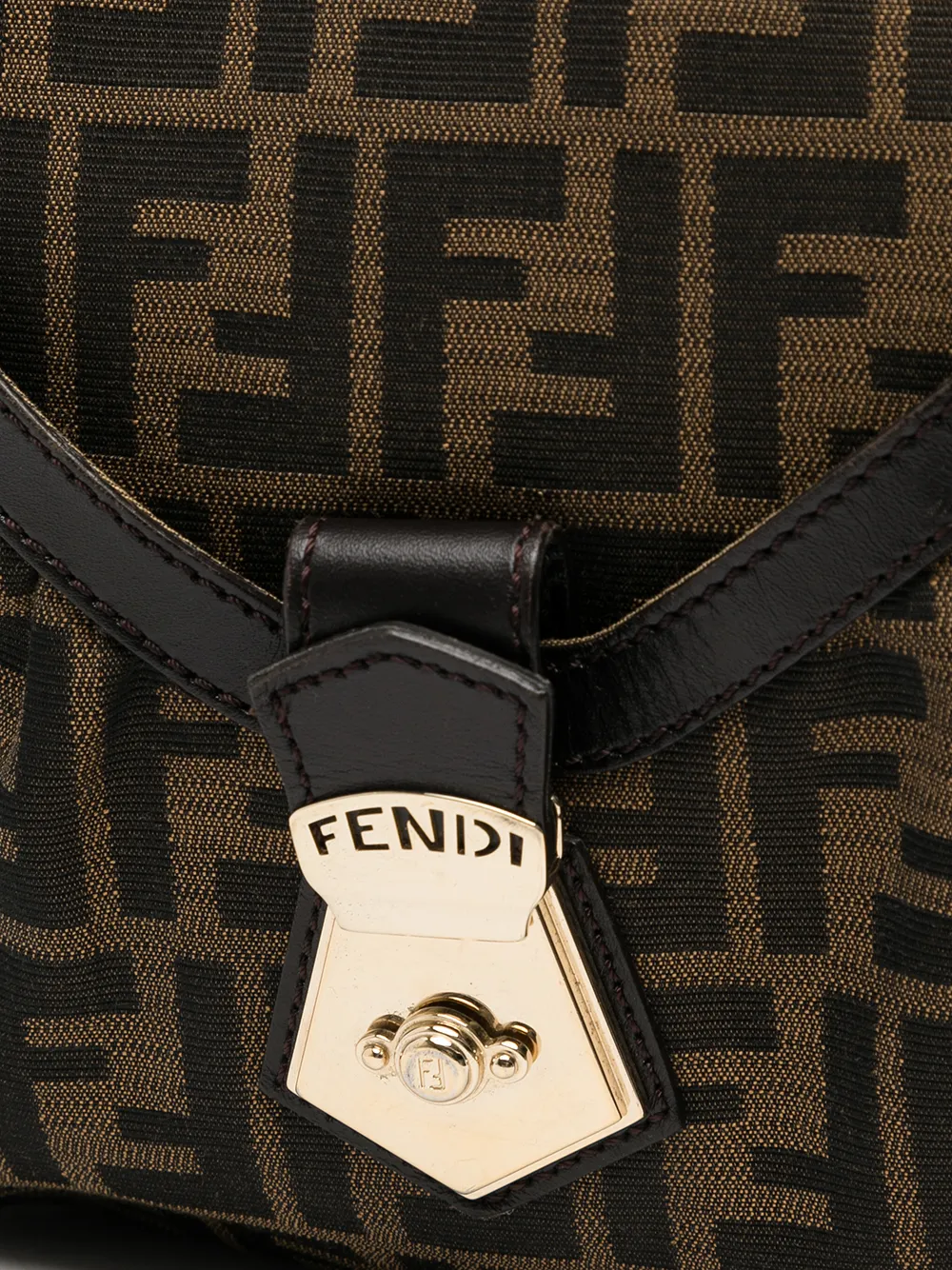 фото Fendi pre-owned сумка 2000-х годов с логотипом zucca