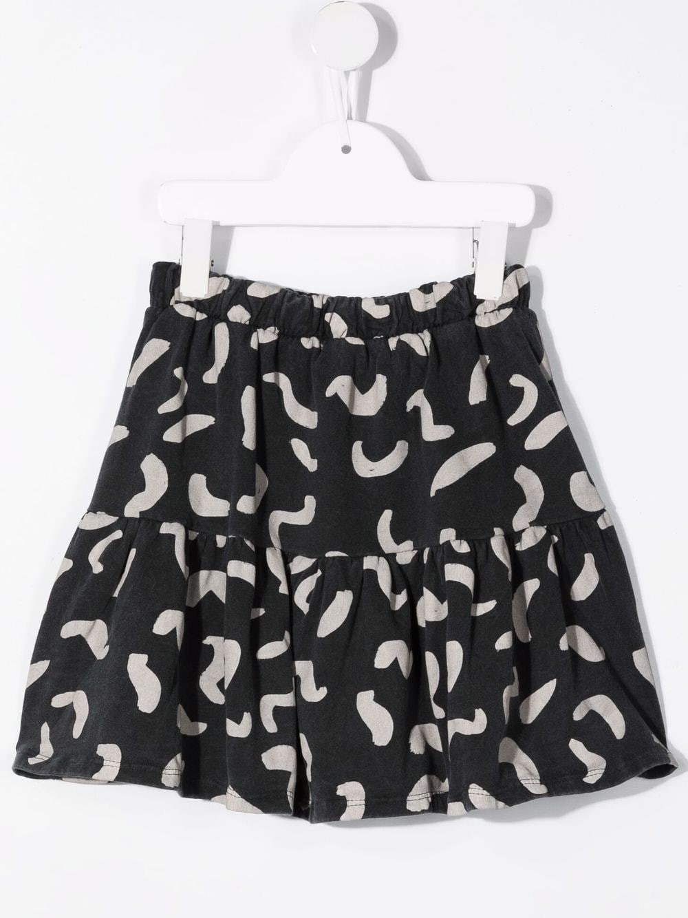 Image 2 of Bobo Choses all-over shapes print ruffled skirt