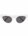 VAVA Eyewear cat-eye tinted sunglasses - White