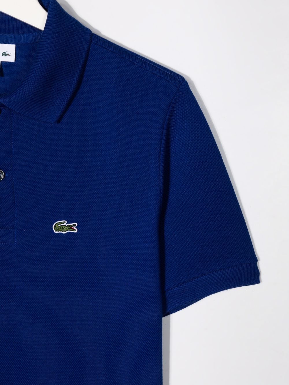 фото Lacoste kids рубашка поло с вышивкой