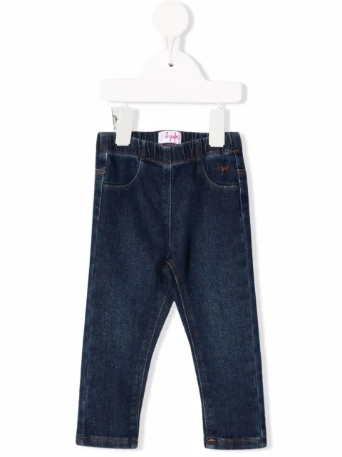 Il Gufo elasticated slim-fit jeans