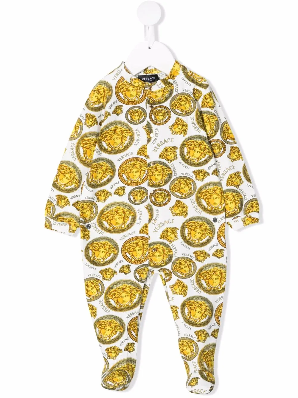 

Versace Kids medusa-print bodysuit - White