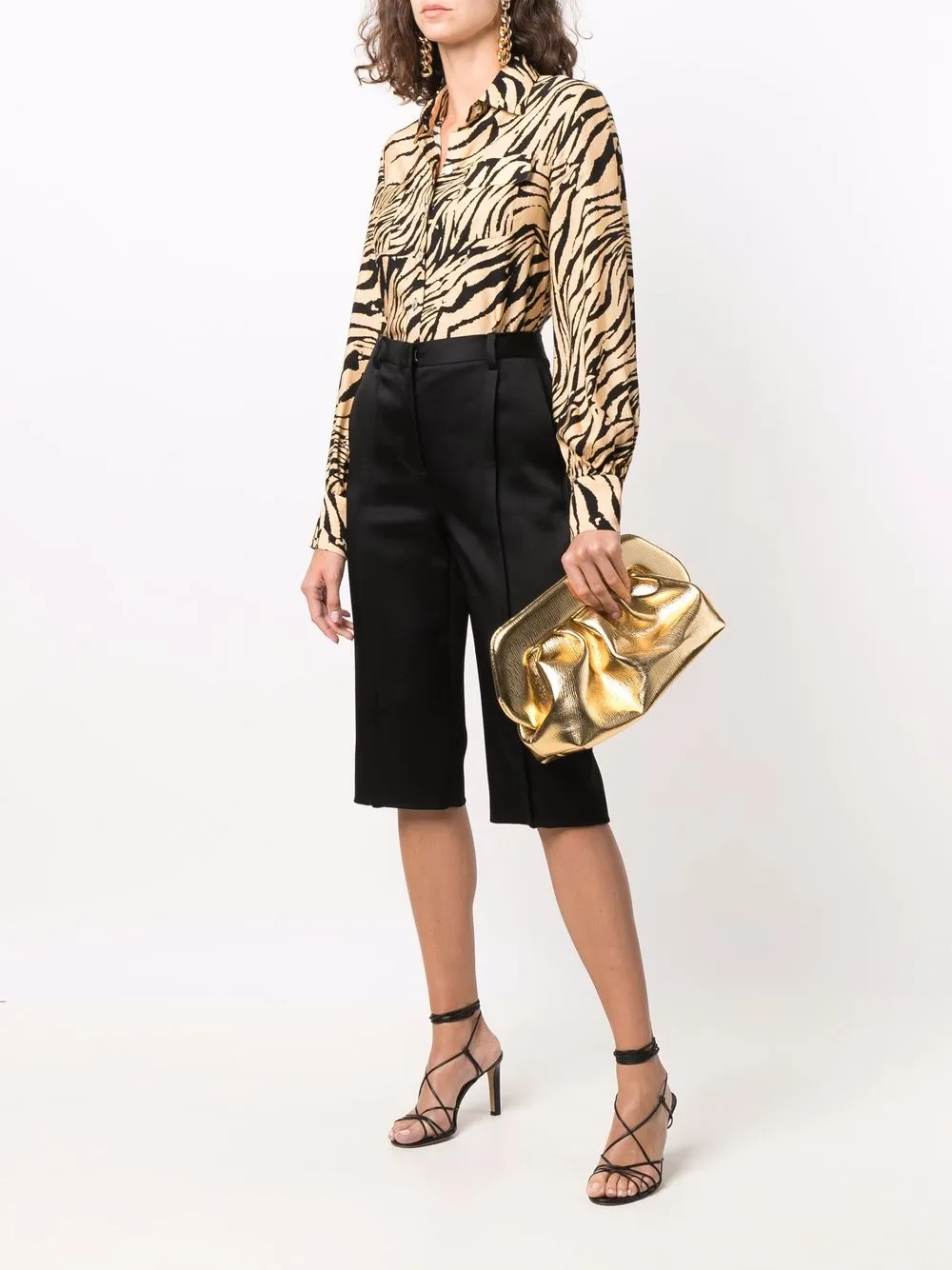 Imagem 2 de Themoirè Clutch franzida
