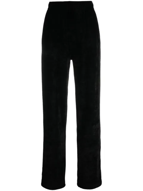 Givenchy pantalones de terciopelo rectos