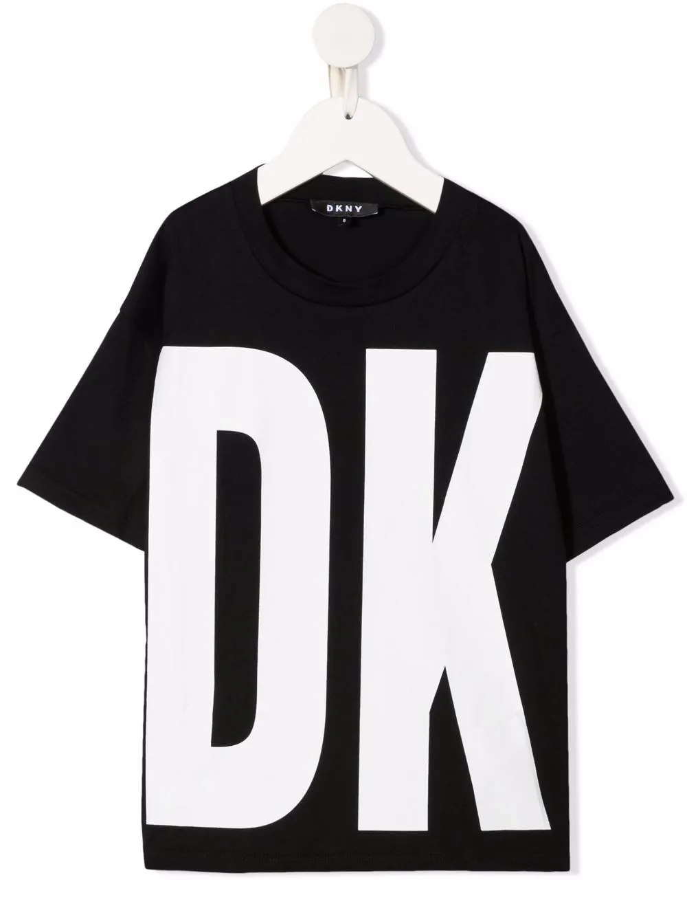 

Dkny Kids logo print T-shirt - Black