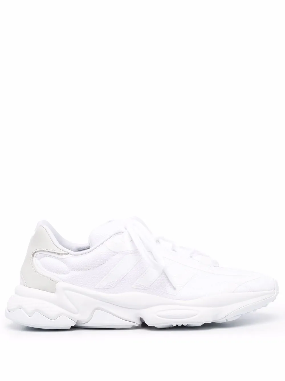 

adidas ozweego mesh lace-up sneakers - White