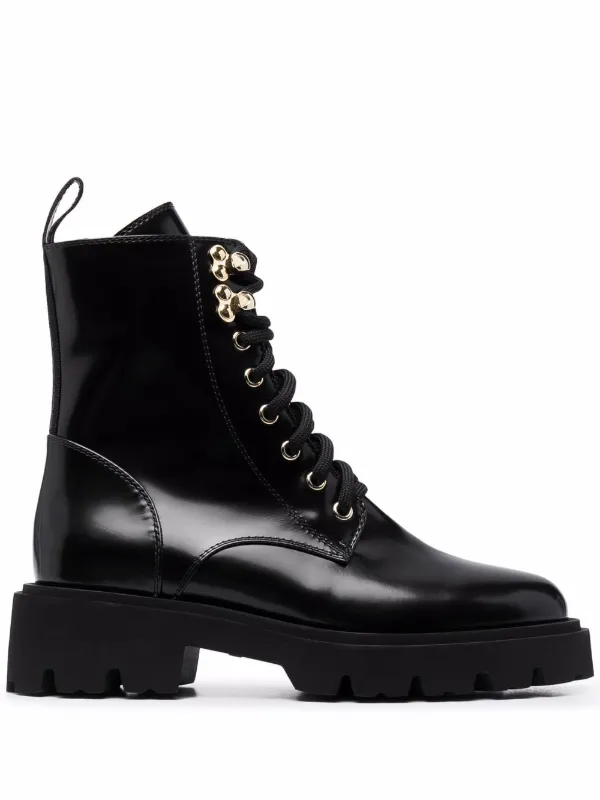 Baldinini lace-up Combat Boots - Farfetch