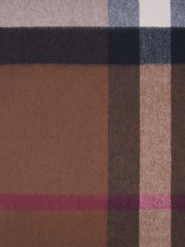 Burberry チェック カシミアブランケット