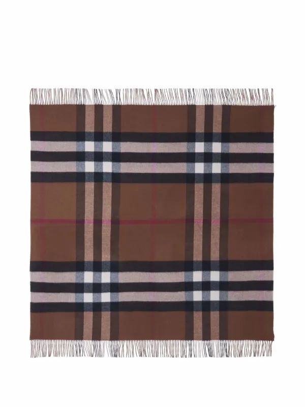 Burberry チェック カシミアブランケット