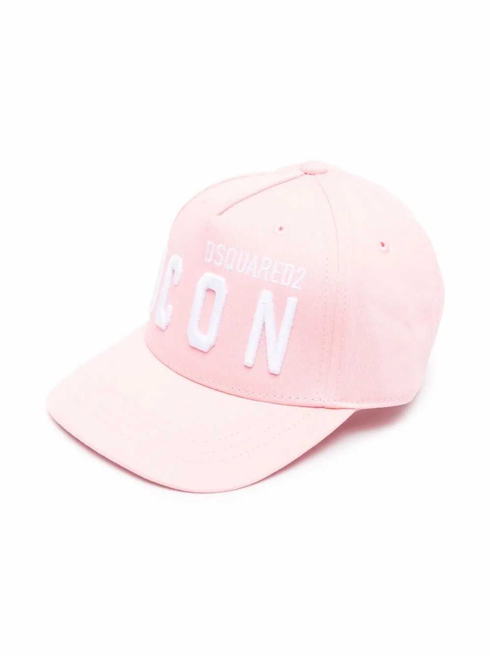 

Dsquared2 Kids gorra con logo bordado - Rosado