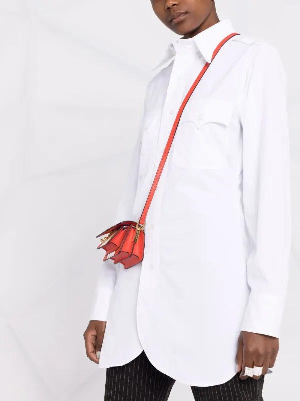 Femme Lemaire Nouvelle Chemise À Col Pointu BLACK | Chemises » Factimmoprod