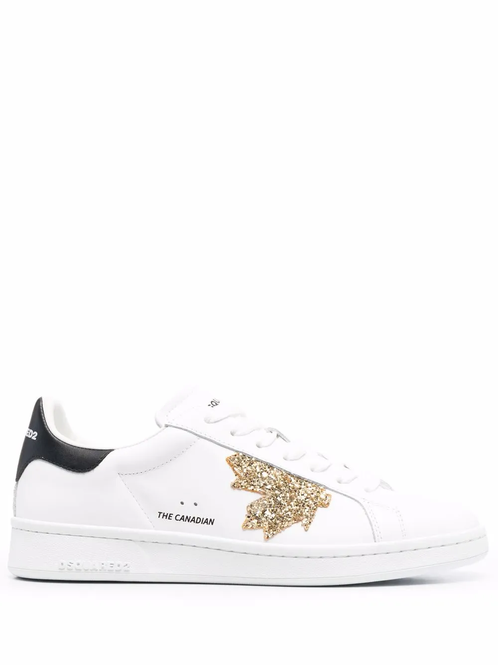 

Dsquared2 tenis bajos con logo - Blanco