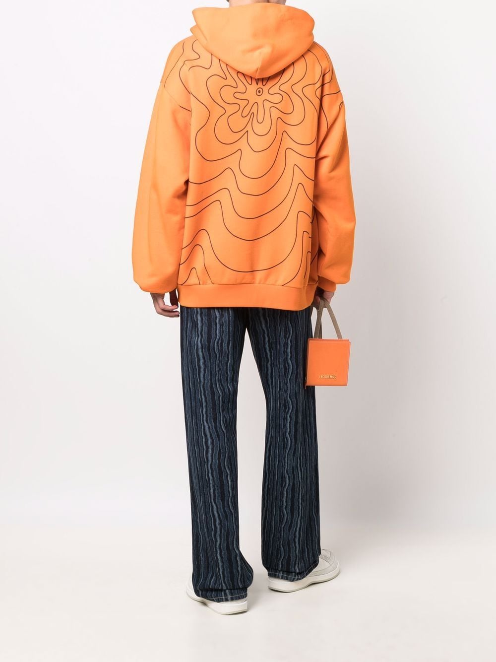 Marni Hoodie met bloemenprint - Oranje