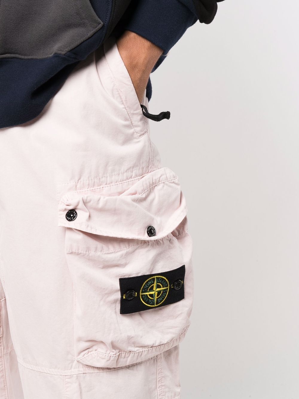 фото Stone island брюки карго средней посадки