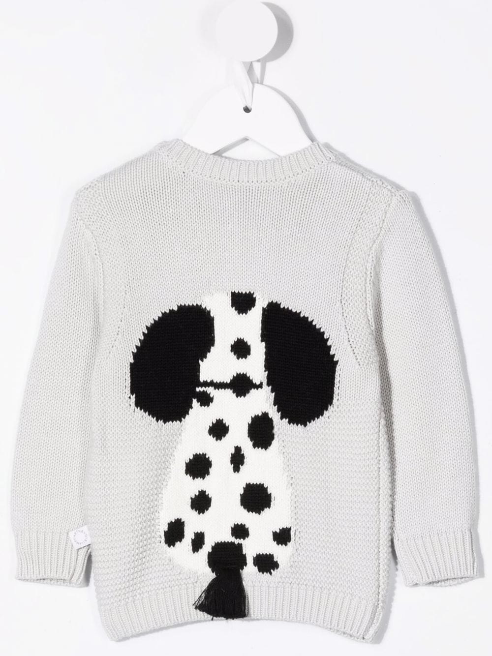 Image 2 of Stella McCartney Kids knitted dalmatian jumper