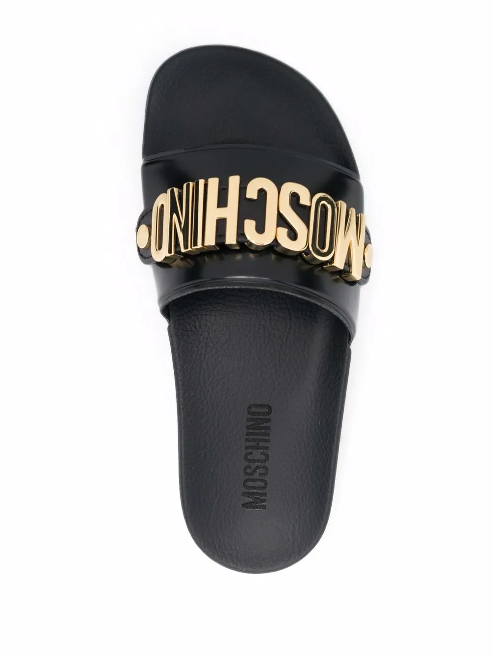 Moschino Sandali slides con placca logo | Scarpe | Image 4