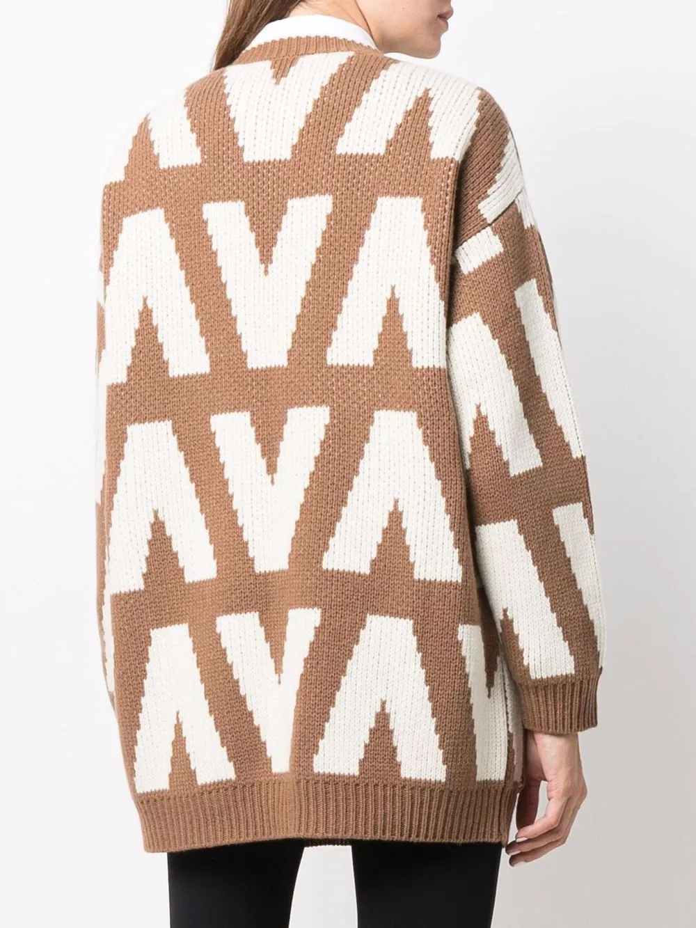 Valentino Garavani Wollen vest Bruin