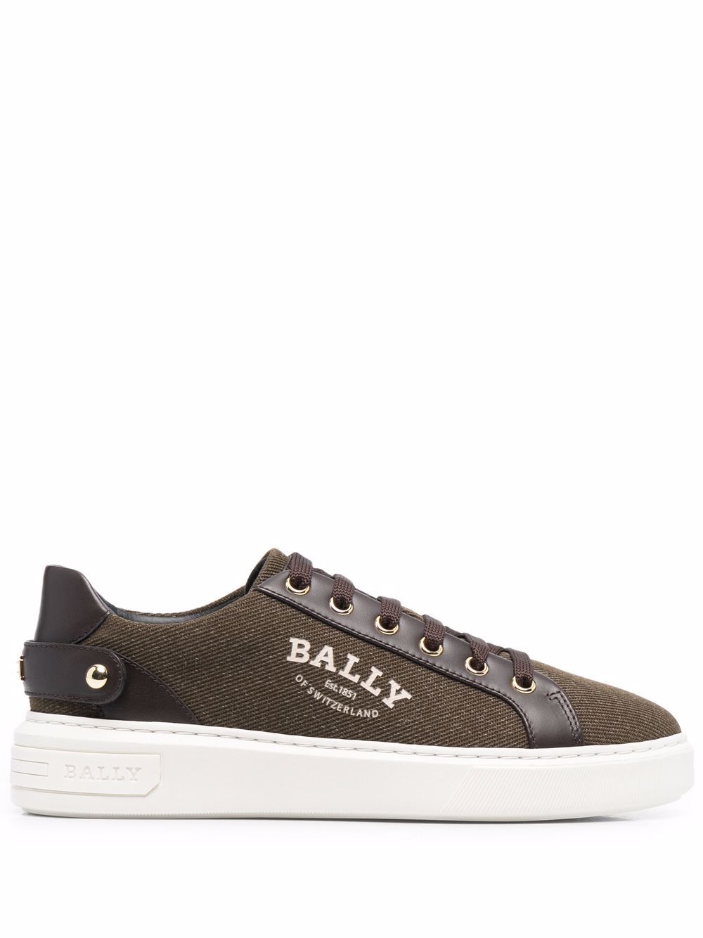 фото Bally кроссовки с логотипом