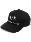 Armani Exchange embroidered-logo baseball cap - Black